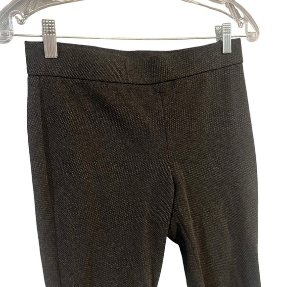 Theory Knit Twill Pull On Pants Charcoal Gray Medium - Picture 5 of 8